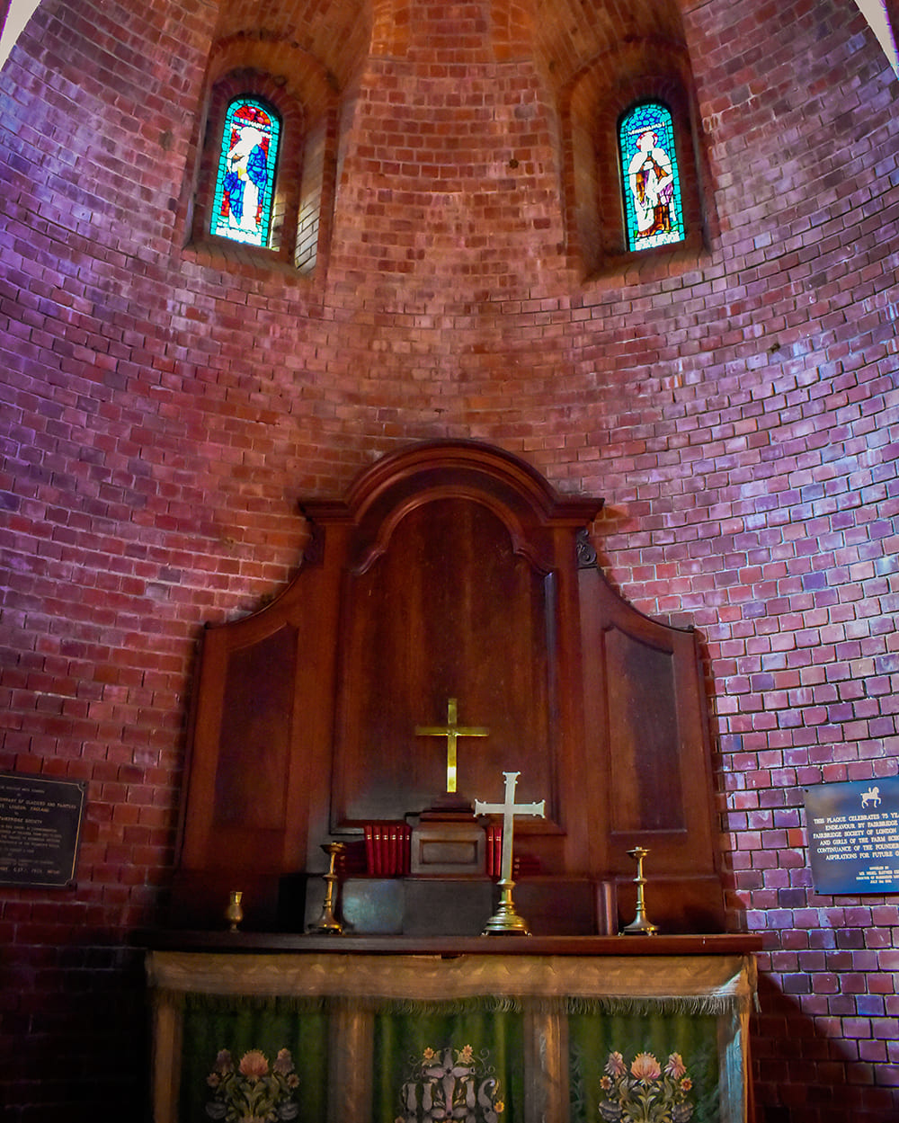 A view of the Church Altar