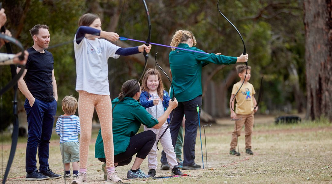 Fairbridge - Archery activities with mentors